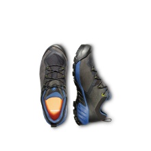 Mammut Wanderschuhe Sapuen Low GTX (Veloursleder, wasserdicht) stahlgrau/blau Herren